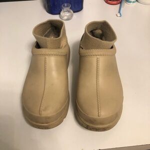 UGG Tasman rubber slip on booty with insert lightly used size 10